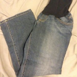 Petite Medium Maternity Jeans